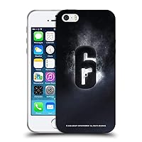 Head Case Designs Officially Licensed Tom Clancy's Rainbow Six Siege Glow Logos Soft Gel Case Compatible with Apple iPhone 5 / iPhone 5s / iPhone SE 2016