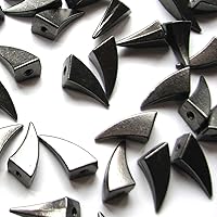 RUBYCA 17MM 50pcs Black Gunmetal Dragon Claw Spike and Studs Metal Screw-Back Spots Leather-Craft DIY Punk Leather Clothes