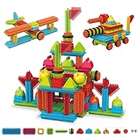 Contixo STEM Building Toys - ST7 and ST5 Bundle - 388pcs Bristle Shape 3D Tiles Set Construction Learning Educational Block - Creativity Beyond Imagination, Inspirational, Recreational Toy for Kids