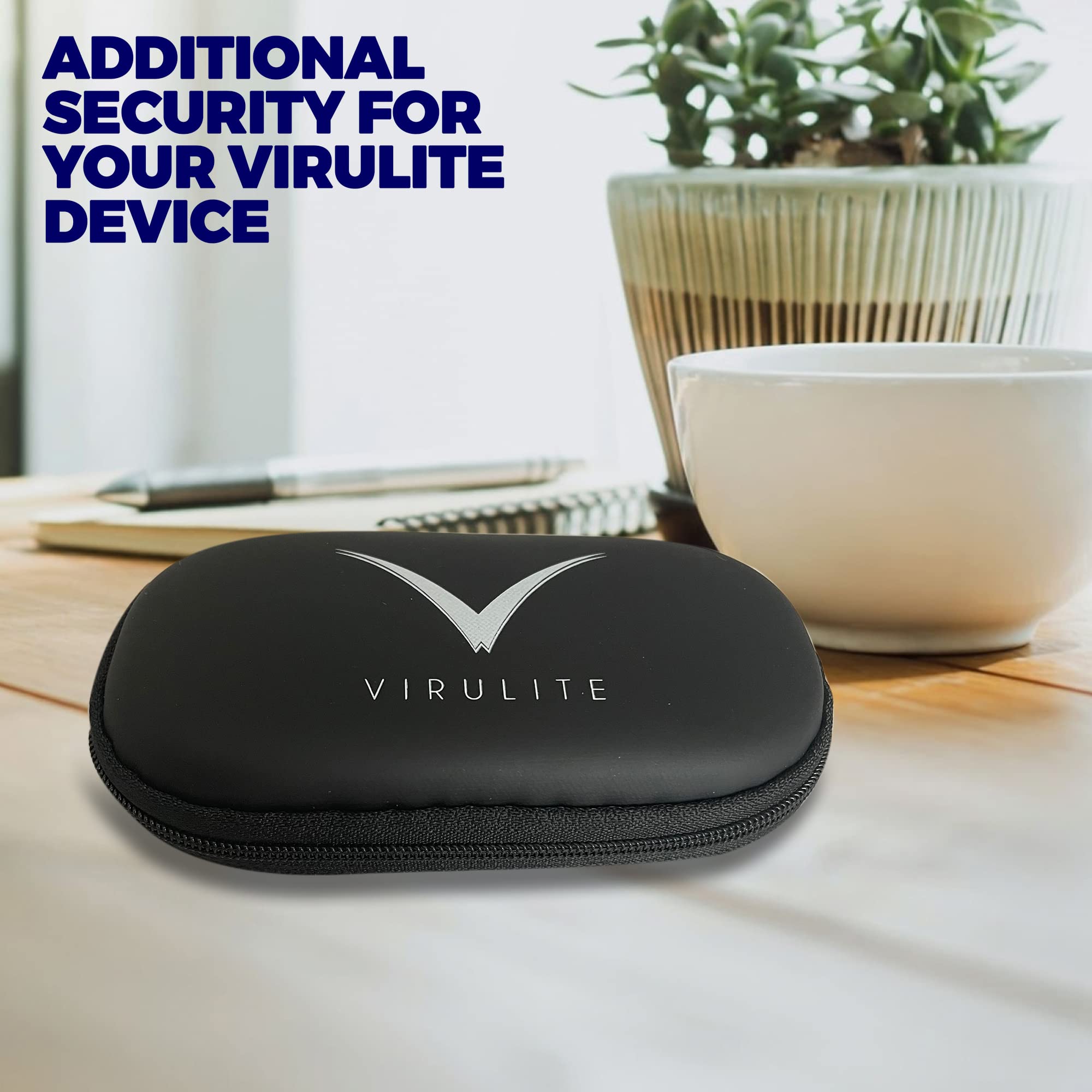 Virulite CS Bundle 2.0 with Protective Case The Only FDA Cleared Device for Cold Sore Treatment