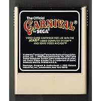 The Official Carnival - Atari 2600 - Video Game - Coleco - Cartridge Only - 1982