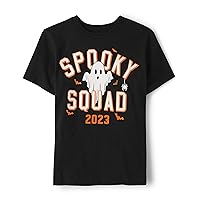 The Children's Place Baby Boys' Short Sleeve Halloween Graphic T-Shirt