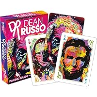 AQUARIUS Dean Russo Pop Culture Playing Cards - Art Themed Deck of Cards for Your Favorite Card Games - Officially Licensed Dean Russo Merchandise & Collectibles