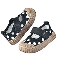 Baby Shoes Infant Walking Shoes Polka Dot Print Non-Slip Breathable Toddler Sneakers Boys & Girls Tennis Shoes