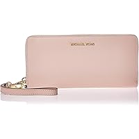 Michael Kors Jet Set Large Continental Wallet (Soft Pink)