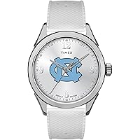 Timex Tribute Women's Collegiate Athena 40mm Watch - North Carolina Tar Heels with Silicone Strap