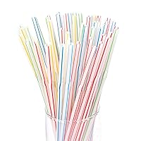 100 Pack Convenient Drinking Straws Flexible Plastic Straws Throwaway Straws Perfect For Family Gatherings Party Picnics Event Party Straws