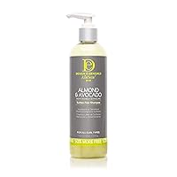 Natural Almond & Avocado Moisturizing & Detangling Sulfate-Free Shampoo, 12 Ounce