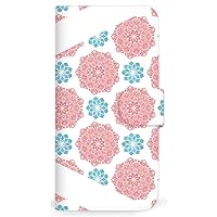 mitas Arrows Be4 F-41A case Notebook Type Geometric Flower B (494) SC-0368-B/F-41A