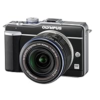 Olympus PEN E-PL1 12.3MP Live MOS Micro Four Thirds Interchangeable Lens Digital Camera with 14-42mm f/3.5-5.6 Zuiko Digital Zoom Lens & Olympus M.Zuiko Digital ED 40-150mm f/4.0-5.6 Lens (Black)