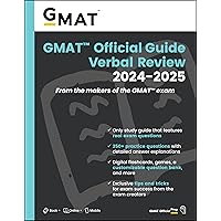 GMAT Official Guide Verbal Review 2024-2025: Book + Online Question Bank GMAT Official Guide Verbal Review 2024-2025: Book + Online Question Bank Paperback