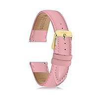 18mm Women's Watch Bands, 20mm Women's Leather Watch Bands, Easy Interchangeable Watch Band, Quick Release Buckle, Fits Many Brands
