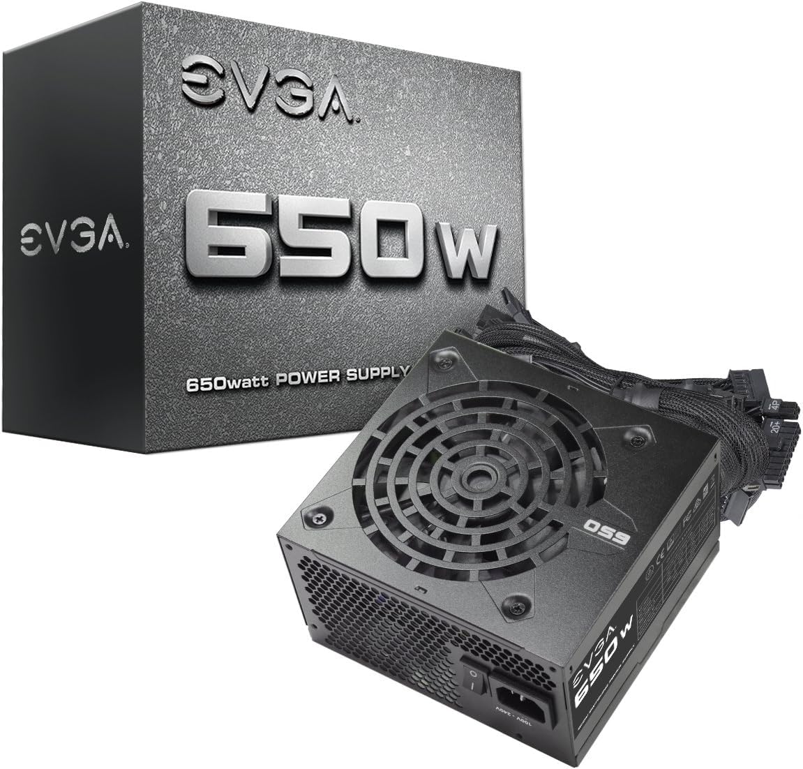 EVGA 650W ATX N1 Fully Modular Power Supply 100-N1-0650-L1