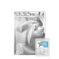 25 Pack - One Quart Seal-Top Mylar Bags (8