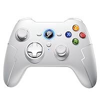 EasySMX PC Gaming Controllers Wireless, Compatible with Windows PC/Android TV/Android Mobile/PS3, Plug and Play Computer Gamepad with Turbo and 14 Hours Working Battery