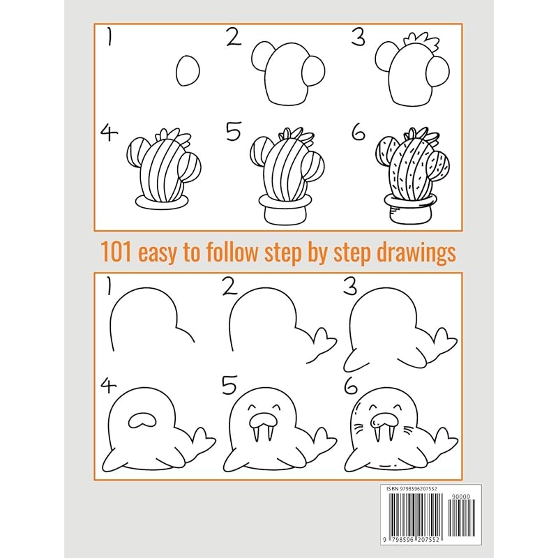How to Draw Book for Kids: A Simple Step-by-Step Guide to Drawing Cute  Animals, Cool Vehicles, Food, Plants and So Much More