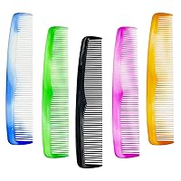 50 Pcs Hair Combs Set Pocket Fine Plastic Hair Combs for Women and Men, Fine Dressing Comb