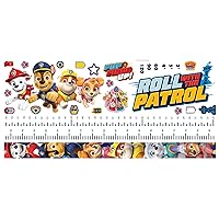 RoomMates Paw Patrol Friends Peel and Stick Growth Chart, RMK5393GC