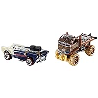 Hot Wheels Star Wars Chewbacca and Han Solo Character Car (2-Pack)