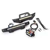 Traxxas 8990 Complete Waterproof LED Light Bar Kit with App Controlled Functions and Amplifier for 1/10 Scale Maxx RC Monster Trucks