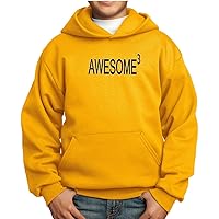 Kids Awesome Cubed Funny Math Youth Hoodie