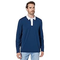 PAIGE Men's Kinney Long Sleeve Rugby Shirt