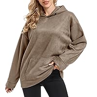 Graphic Hoodies for Women Vintage Oversized Sweatshirt Tiger Flower Animal Print Cotton Fleece Hoodie Fall Pullover