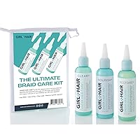 G+H Best Sellers Hair Care Travel Set - Maintain Healthy Hair & Scalp with Smaller Sizes of Clear + Nourish + Restore - Maximize Hair Retention & Strength - TSA Compliant (3 x 3.4 Fl Oz)