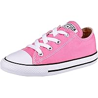 Converse Girls' Infant/Toddler Chuck Taylor All Star Ox - Pink - 9 TOD