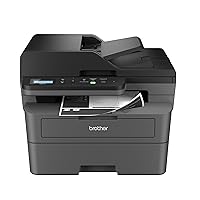 DCP-L2640DW Wireless Compact Monochrome Multi-Function Laser Printer with Copy and Scan, Duplex, Mobile, Black & White | Includes Refresh Subscription Trial(1), Amazon Dash Replenishment Ready
