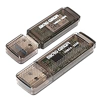 INLAND Micro Center SuperSpeed 2 Pack 32GB USB 3.0/USB3.1 Gen1 Flash Drive Gum Size Memory Stick Thumb Drive Data Storage Jump Drive (32G 2-Pack)