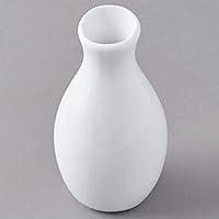 American METALCRAFT, Inc. BVJGG4 3-7/8 High Ceramic Jug Vase, 4', White, 1 Count (Pack of 1)