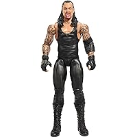 Mattel WWE Action Figure, 6-inch Collectible Undertaker with 10 Articulation Points & Life-Like Look