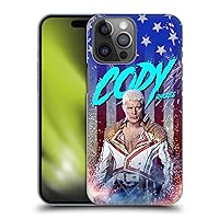 Head Case Designs Officially Licensed WWE Cody Rhodes Cody Rhodes Graphics Hard Back Case Compatible with Apple iPhone 14 Pro Max