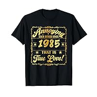 Annoying Each Other Since 1985 38 Years Wedding Anniversary T-Shirt