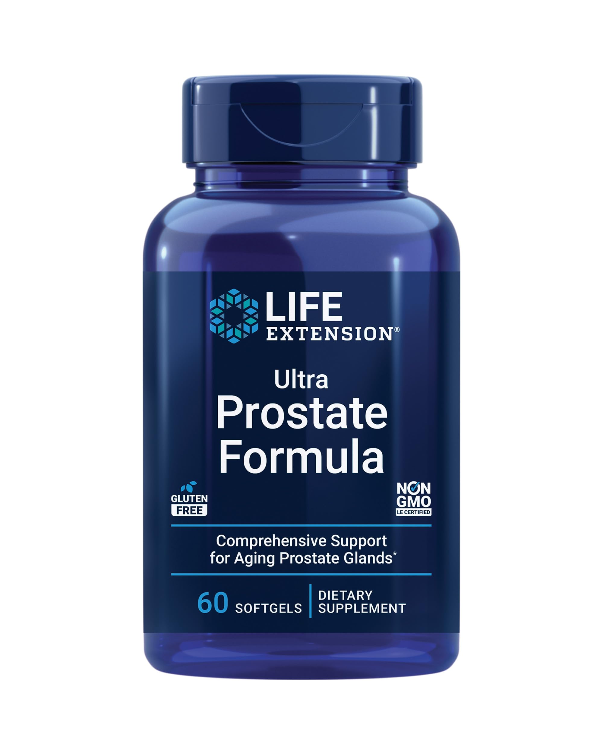Life Extension Ultra Prostate Formula & Magnesium Caps, 500 mg, Magnesium Oxide, Citrate, Succinate, Heart Health, Healthy Bones, Metabolism Support, 100 Vegetarian Capsules