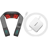 Nekteck Cordless Neck Massager and 45w USB-C Charger with 6ft Long Cable