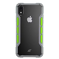 Element Case Rally Drop Tested case for iPhone XR - Light Grey/Lime (EMT-322-195D-04)