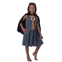 Harry Potter Girls' Gryffindor House Costume Nightgown Pajama Dress