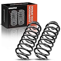 2Pcs Rear Suspension Coil Spring Set Heavy Duty Compatible with Chevrolet Tahoe 2000-2017, Avalanche Suburban 1500 2000-2014 & GMC Yukon 2000-2017 & Escalade 2002-2006, Replace# 15182559