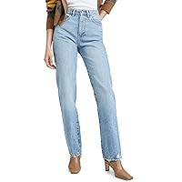 DL1961 Women's Emilie Straight Ultra High Rise Vintage Jeans