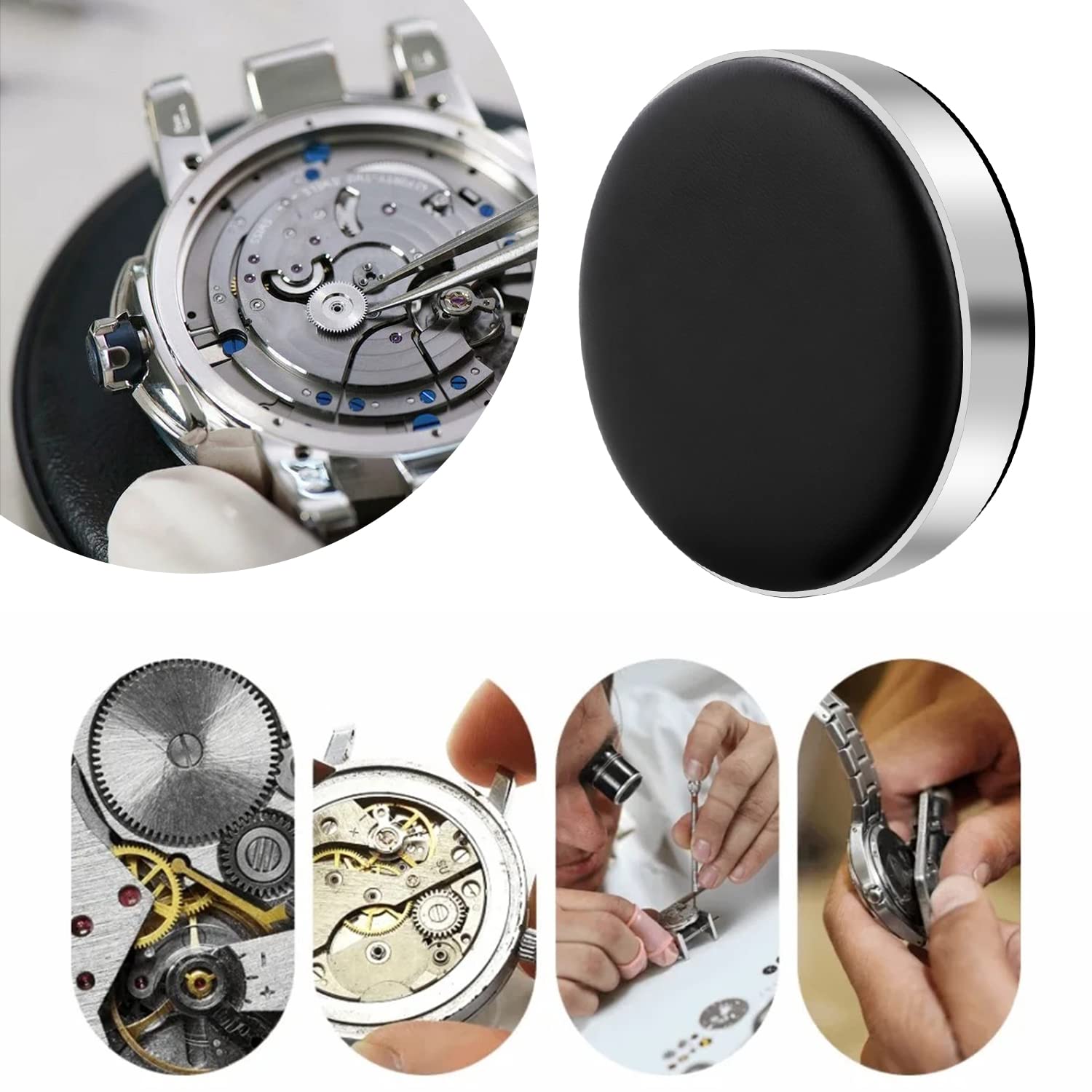 Watch Cushion Watch Case Casing Cushion Pad Holder Movement Changing Battery Repair Kit Tool