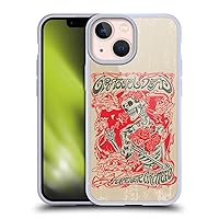 Head Case Designs Officially Licensed Grateful Dead Forever Grateful Trends Soft Gel Case Compatible with Apple iPhone 13 Mini and Compatible with MagSafe Accessories
