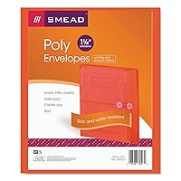 Smead Poly Envelope, 1-1/4