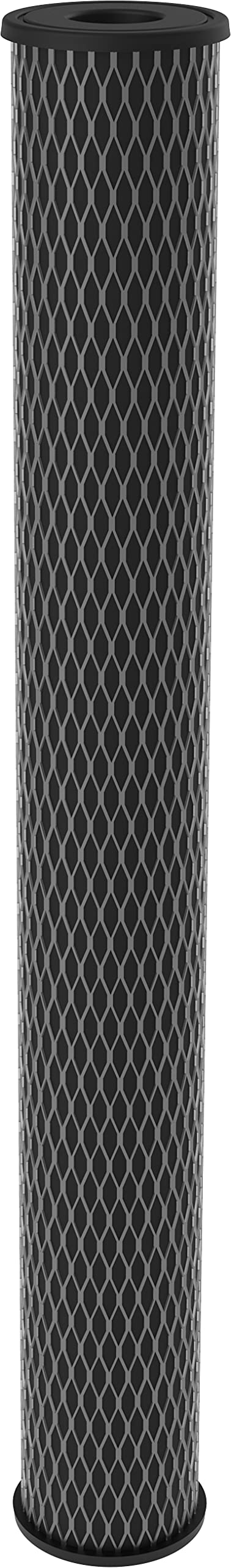 Pentair Pentek C1-20 Carbon Water Filter, 20-Inch, Whole House Dual Purpose Powdered Activated Carbon-Impregnated Cellulose Replacement Cartridge, 20