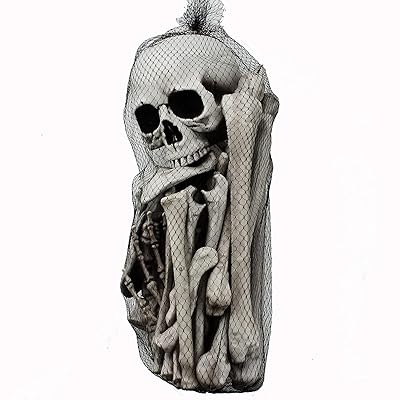Mua XONOR 28 Pieces Skeleton Bones and Skull for Halloween Decor ...