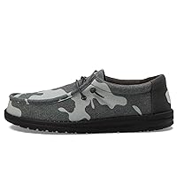 Men's Wally Washed Camo | Men's Shoes | Men Slip-on Loafers | Comfortable & Light-Weight