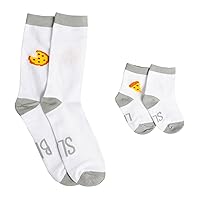 Pearhead Family Matching Sock Set, Unisex Baby Holiday Gifts