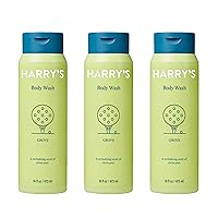 Harry's Men's Body Wash Shower Gel - Grove, 16 Fl Oz (Pack of 3)