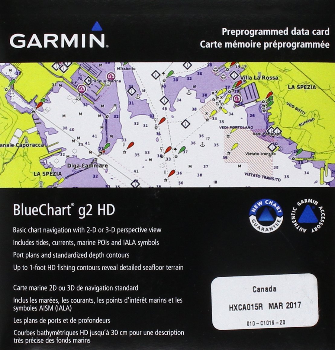 Garmin BlueChart g2 Canada Salt/Freshwater Map microSD Card